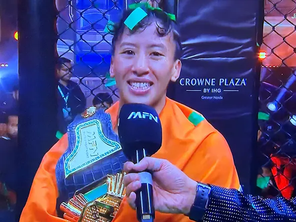 Sonam Zomba defends MFN world title